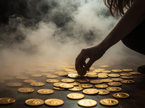 Собирать деньги с пола