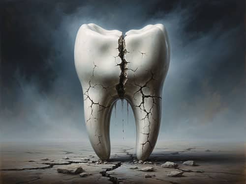 Треснутый зуб