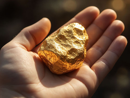 Найти золотой самородок