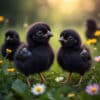 Черные цыплята