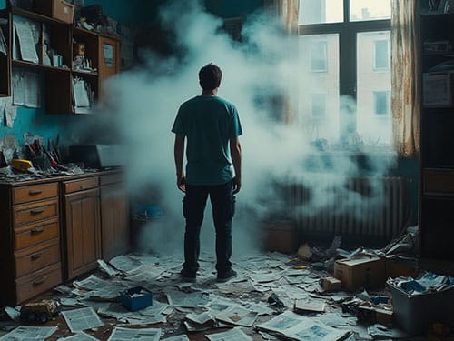 Грязная квартира