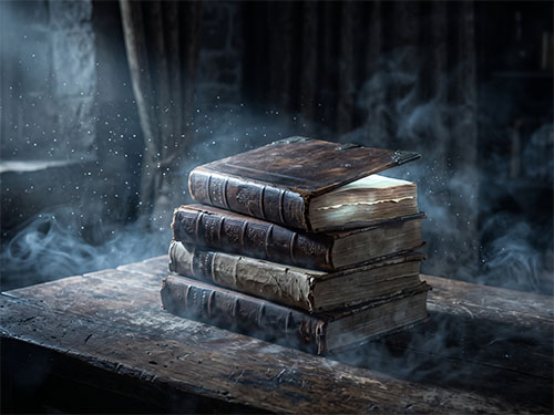 Книги на столе