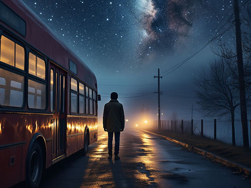 Выходить из автобуса