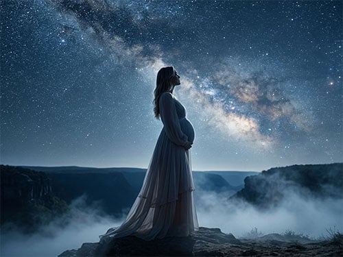 Беременная женщина