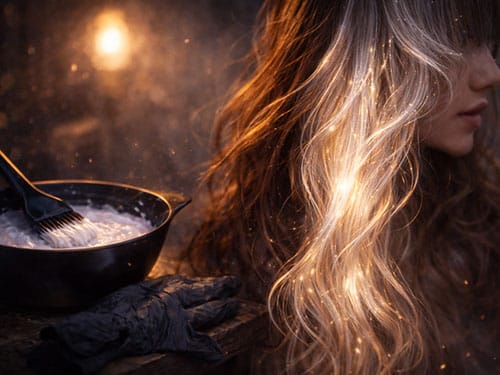 Перекрасить волосы в светлый