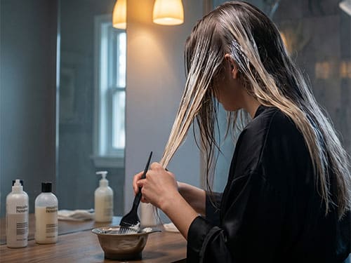 Перекраситься в блондинку