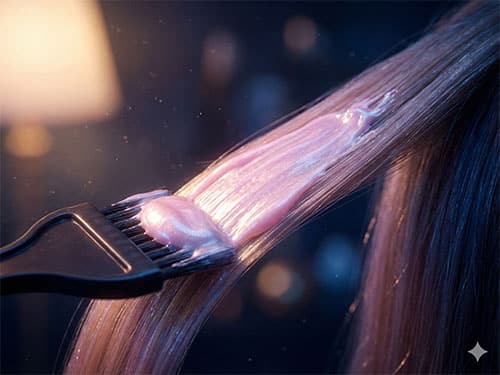 Покрасить волосы в розовый