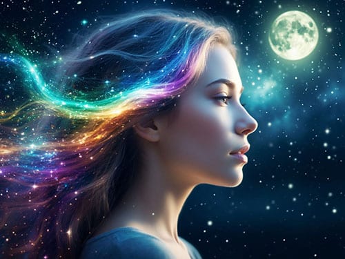 Разноцветные волосы