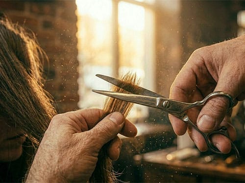 Стричь волосы женщине