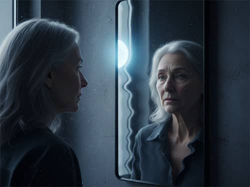 Видеть себя старой