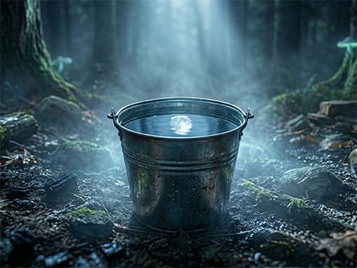 Ведро с водой