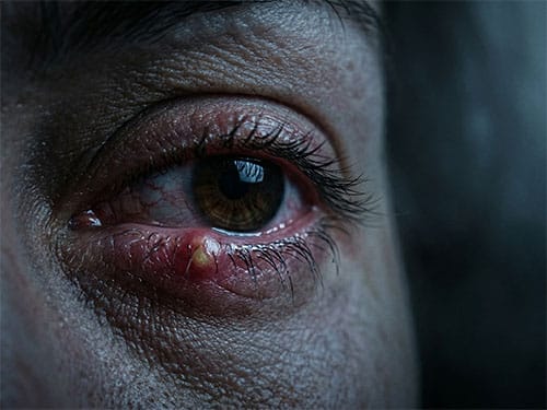 Ячмень на глазу