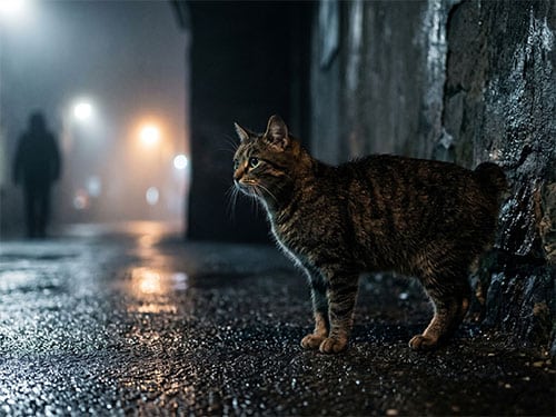 Кот без хвоста