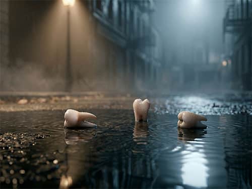 Выбитые зубы