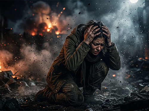 Попасть под обстрел