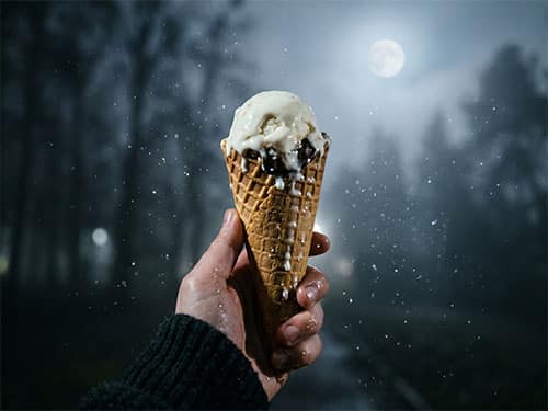 Ванильное мороженое