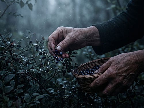 Собирать ягоды с куста