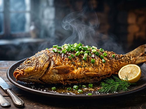 Жареная рыба